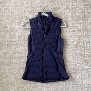 Navy lululemon vest size 4!